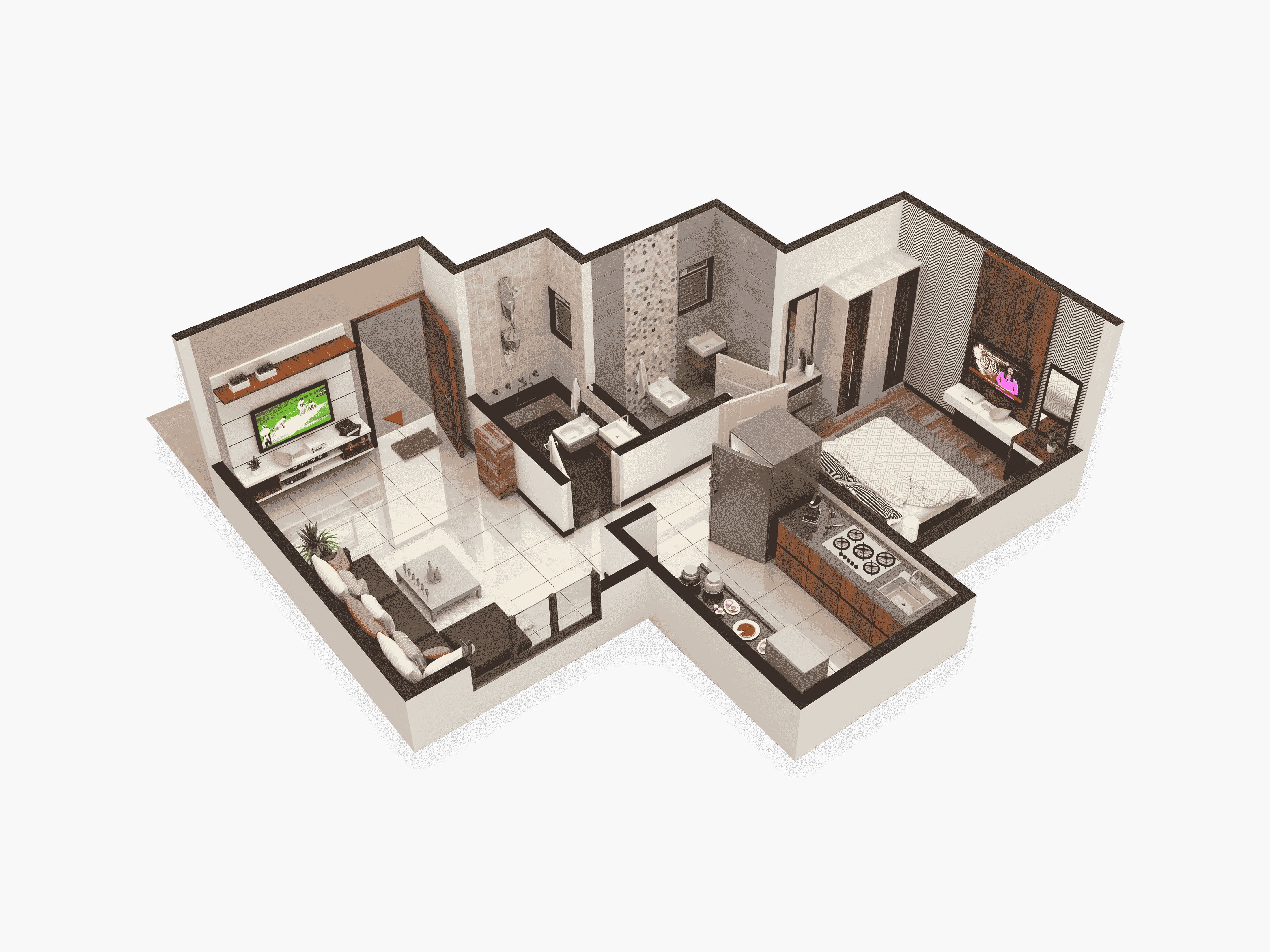 1BHK